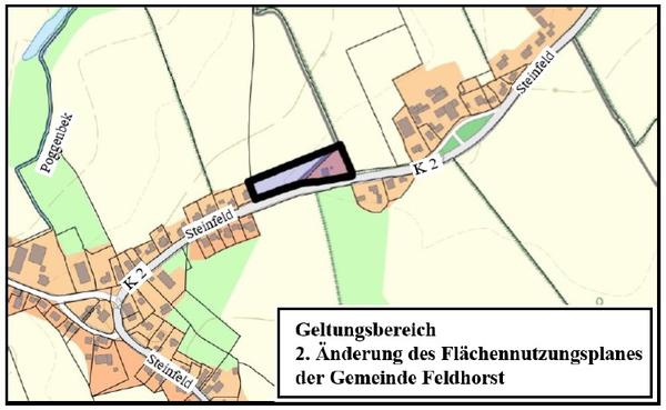 2. nderung des Flchennutzungsplanes der Gemeinde Feldhorst
