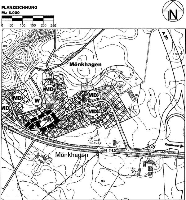 Mnkhagen - Flchennutzungsplan - 9. nd.