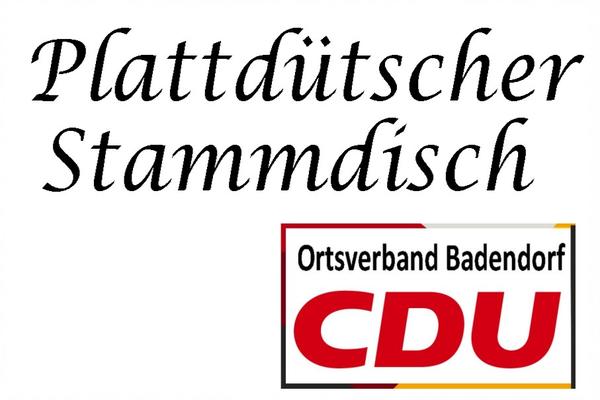 CDU - Plattdütscher Stammdisch
