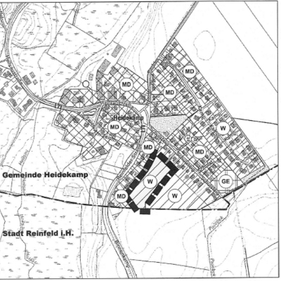 8. Änderung Flächennutzungsplan der Gemeinde Heidekamp