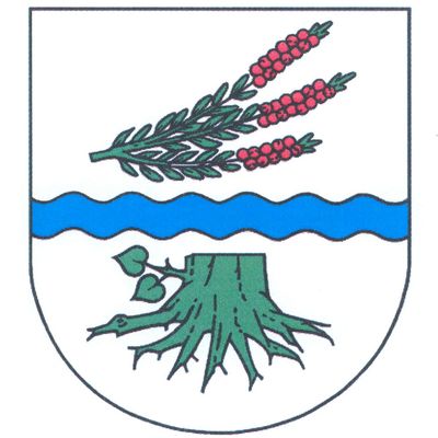 Das Wappen der Gemeinde Heidekamp