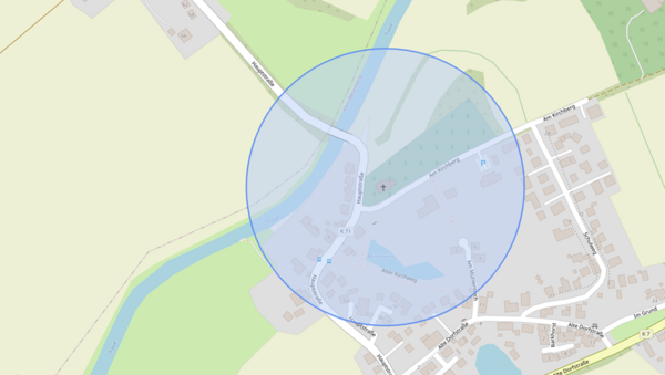 Abbrandverbotszone Klein Wesenberg