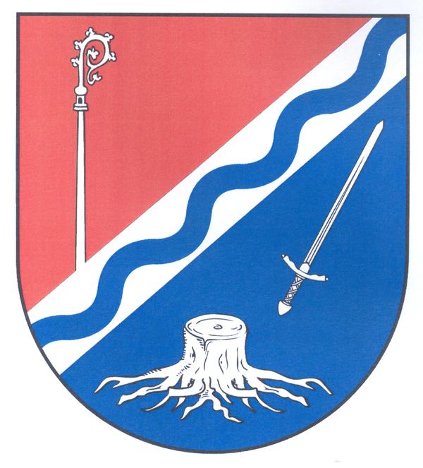 Das Wappen der Gemeinde Wesenberg