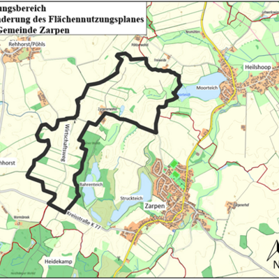 Geltungsbereich 9. &Auml;nderung FP Zarpen