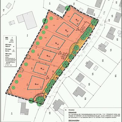 Bebauungsplan Nr. 6 der Gemeinde Heidekamp
