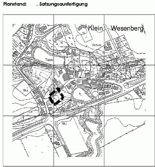 Bebauungsplan Nr. 5B - 1. nderung der Gemeinde Klein Wesenberg