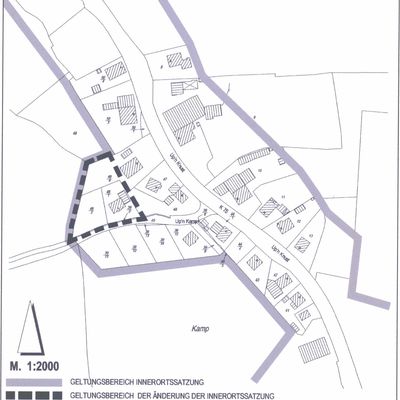 Innenbereichssatzung - 6. Änderung der Gemeinde Rehhorst OT Rehhorst