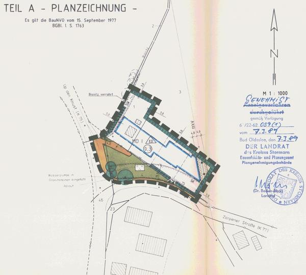 Bebauungsplan Nr. 1 der Gemeinde Rehhorst